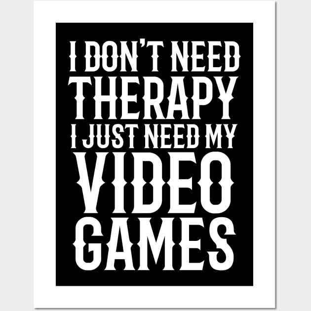 Gaming Therapy Wall Art by Imutobi